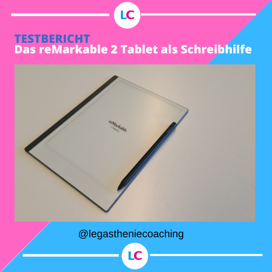 das remarkable 2 tablet als schreibhilfe