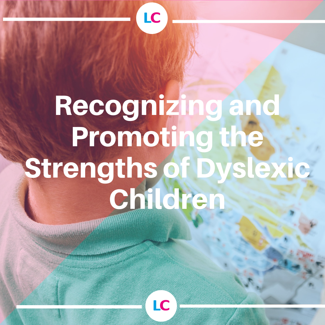 webseite recognizing and promoting the strengths of dyslexic children